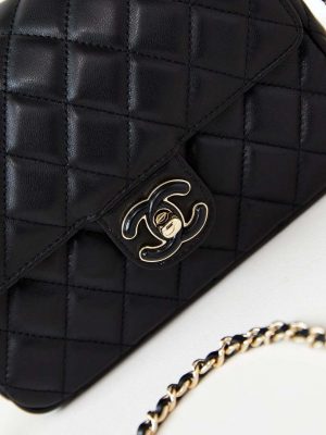chanel as3783 small flap bag 23p lambskin gold tone metal 18 5 cm black 02 luxibags.ru .jpg