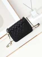 chanel as3783 small flap bag 23p lambskin gold tone metal 18 5 cm black 05 luxibags.ru .jpg