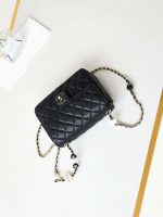chanel as3783 small flap bag 23p lambskin gold tone metal 18 5 cm black 07 luxibags.ru .jpg