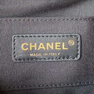chanel as3787 small backpack grained shiny calfskin gold tone metal black 008 luxibags.ru .jpg