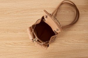 chanel as3787 small backpack grained shiny calfskin gold tone metal brown 007 luxibags.ru .jpg