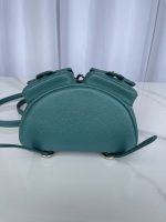 chanel as3787 small backpack grained shiny calfskin gold tone metal dark green 004 luxibags.ru .jpg