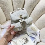 chanel as3787 small backpack grained shiny calfskin gold tone metal white 002 luxibags.ru .jpg