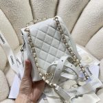 chanel as3787 small backpack grained shiny calfskin gold tone metal white 003 luxibags.ru .jpg
