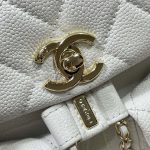 chanel as3787 small backpack grained shiny calfskin gold tone metal white 005 luxibags.ru .jpg
