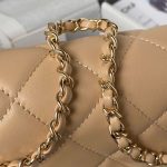 chanel as3791 flap bag lambskin apricot 004 luxibags.ru .jpg