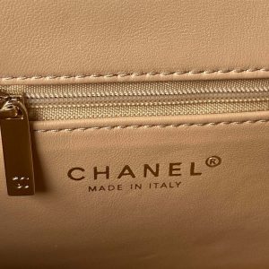 chanel as3791 flap bag lambskin apricot 007 luxibags.ru .jpg