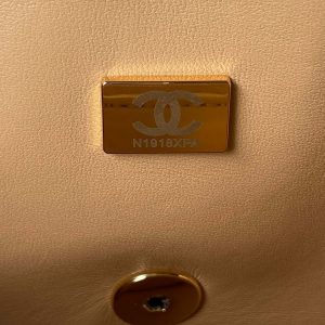chanel as3791 flap bag lambskin apricot 008 luxibags.ru .jpg