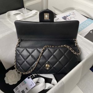 chanel as3791 flap bag lambskin black 009 luxibags.ru .jpg