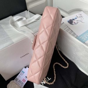 chanel as3791 flap bag lambskin pink 004 luxibags.ru .jpg