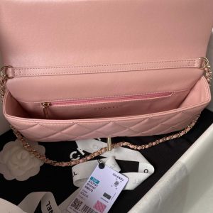 chanel as3791 flap bag lambskin pink 005 luxibags.ru .jpg