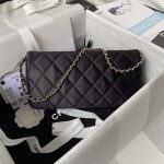 chanel as3791 flap bag velvet and lambskin black 002 luxibags.ru .jpg