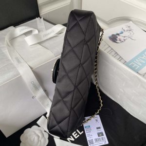 chanel as3791 flap bag velvet and lambskin black 005 luxibags.ru .jpg