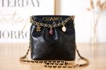 chanel as3793 small bucket bag lambskin resin gold tone metal black 004 luxibags.ru .jpg