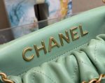 chanel as3793 small bucket bag lambskin resin gold tone metal light green 002 luxibags.ru .jpg