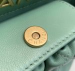 chanel as3793 small bucket bag lambskin resin gold tone metal light green 005 luxibags.ru .jpg
