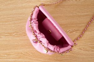 chanel as3793 small bucket bag lambskin resin gold tone metal pink 007 luxibags.ru .jpg