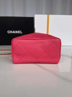 chanel as3793 small bucket bag lambskin resin gold tone metal red 006 luxibags.ru .jpg