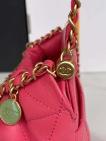 chanel as3793 small bucket bag lambskin resin gold tone metal red 007 luxibags.ru .jpg
