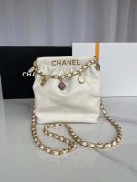 chanel as3793 small bucket bag lambskin resin gold tone metal white 001 luxibags.ru .jpg