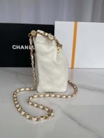 chanel as3793 small bucket bag lambskin resin gold tone metal white 002 luxibags.ru .jpg