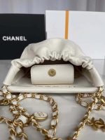 chanel as3793 small bucket bag lambskin resin gold tone metal white 007 luxibags.ru .jpg