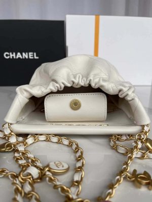 chanel as3793 small bucket bag lambskin resin gold tone metal white 007 luxibags.ru .jpg
