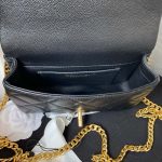 chanel as3828 mini flap chain bag black calfskin gold 007 luxibags.ru .jpg