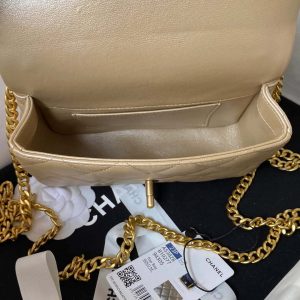 chanel as3828 mini flap chain bag gold calfskin gold 007 luxibags.ru .jpg