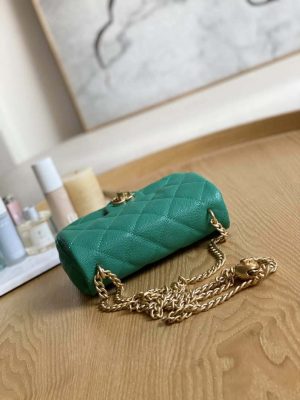 chanel as3828 mini flap chain bag green calfskin gold 004 luxibags.ru .jpg