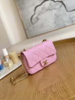 chanel as3828 mini flap chain bag pink calfskin gold 003 luxibags.ru .jpg
