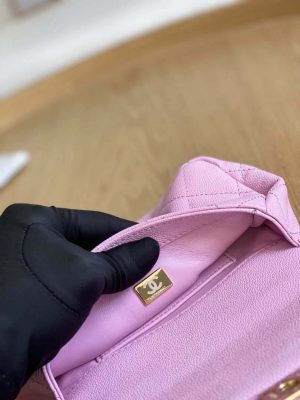 chanel as3828 mini flap chain bag pink calfskin gold 009 luxibags.ru .jpg