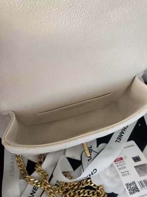 chanel as3828 mini flap chain bag white calfskin gold 007 luxibags.ru .jpg