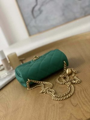 chanel as3829 mini flap chain bag green calfskin gold 004 luxibags.ru .jpg