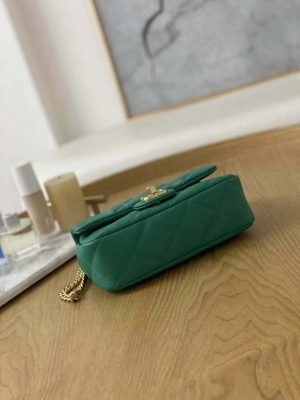 chanel as3829 mini flap chain bag green calfskin gold 005 luxibags.ru .jpg