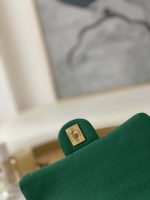 chanel as3829 mini flap chain bag green calfskin gold 007 luxibags.ru .jpg