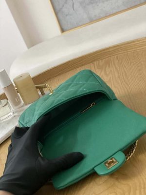 chanel as3829 mini flap chain bag green calfskin gold 008 luxibags.ru .jpg