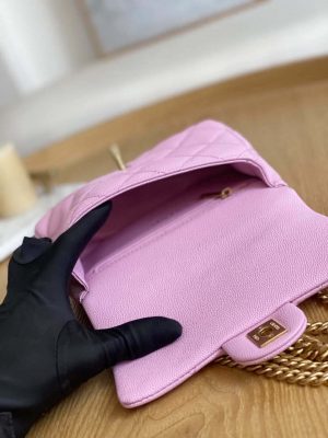 chanel as3829 mini flap chain bag light pink calfskin gold 008 luxibags.ru .jpg