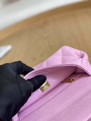 chanel as3829 mini flap chain bag light pink calfskin gold 009 luxibags.ru .jpg