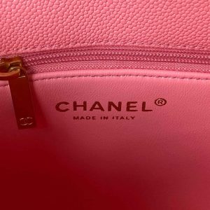 chanel as3829 mini flap chain bag pink calfskin gold 008 luxibags.ru .jpg