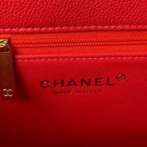 chanel as3829 mini flap chain bag red calfskin gold 007 luxibags.ru .jpg