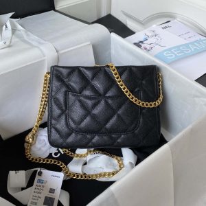 chanel as3830 small hobo handbag black calfskin gold 002 luxibags.ru .jpg