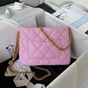 chanel as3830 small hobo handbag pink calfskin gold 002 luxibags.ru .jpg