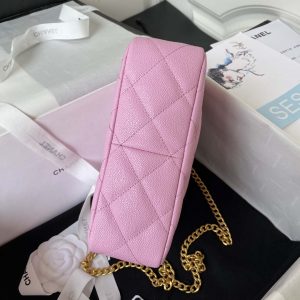 chanel as3830 small hobo handbag pink calfskin gold 005 luxibags.ru .jpg