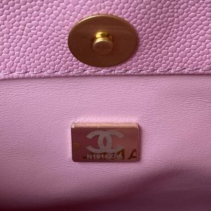 chanel as3830 small hobo handbag pink calfskin gold 009 luxibags.ru .jpg
