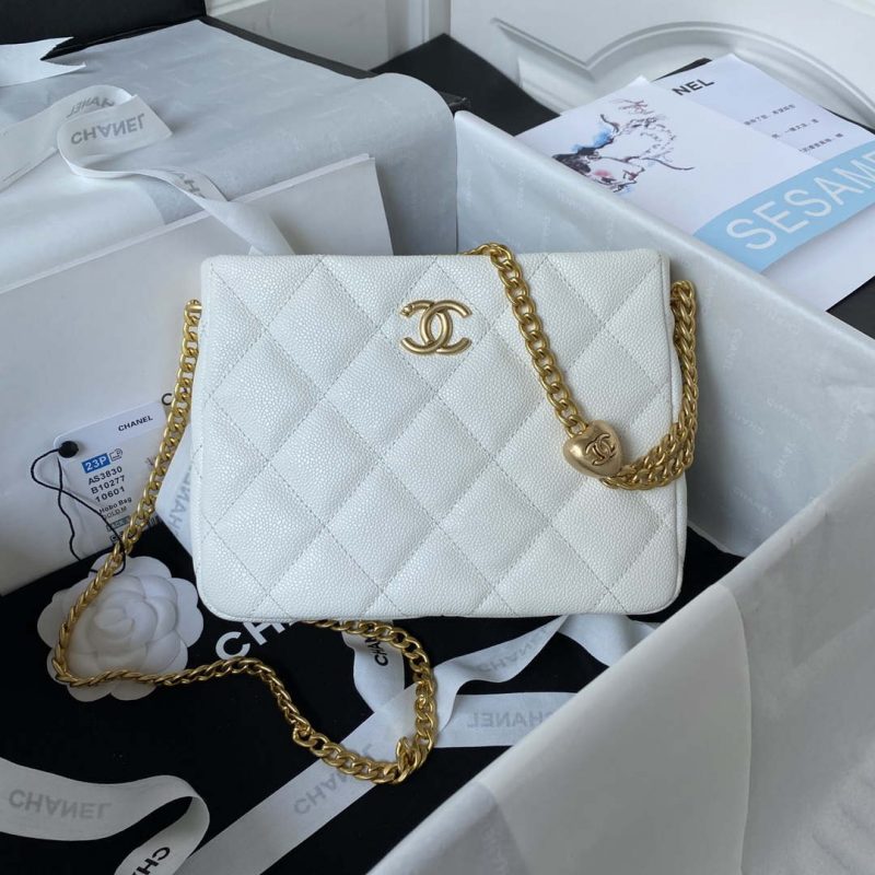 chanel as3830 small hobo handbag white calfskin gold 001 luxibags.ru .jpg