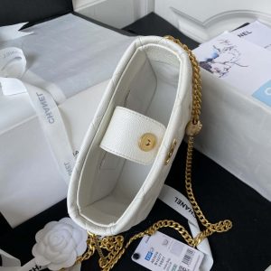 chanel as3830 small hobo handbag white calfskin gold 007 luxibags.ru .jpg