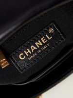 chanel as3855 flap bag with chain shiny lambskin gold tone metal black 008 luxibags.ru .jpg