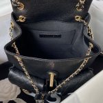 chanel as3860 backpack grained shiny calfskin gold tone metal black 005 luxibags.ru .jpg