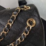 chanel as3860 backpack grained shiny calfskin gold tone metal black 008 luxibags.ru .jpg